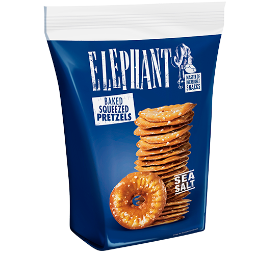 Elephant Pretzels Seasalt (180 g)