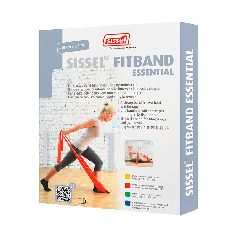 Sissel Fit Fitband (2,5 m) Over Middel-Blå (1 stk)