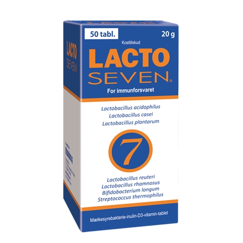 LactoSeven - 50 tabs.