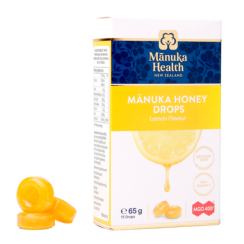 Manuka Health MGO 400+ Manuka Honey Drops Citron (15 stk)