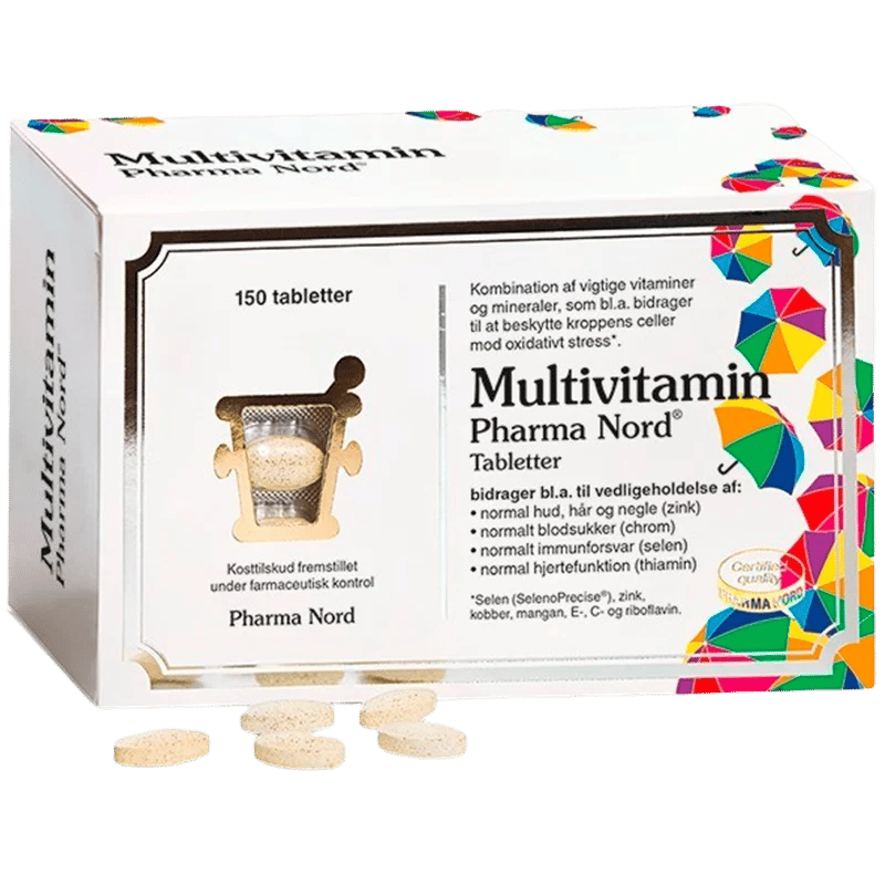 Pharma Nord Bio-Multivitamin - 150 tabs.