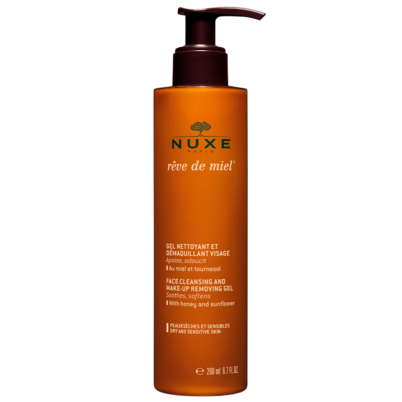 Nuxe Reve De Miel Face Cleansing and Makeup Remover Gel - 200 ml
