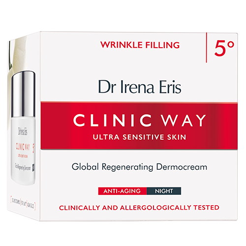 Dr. Irena Eris Clinic Way 5 Anti-Wrinkle Dermo 70+ Natcreme
 (50 ml)