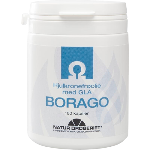 Natur-Drogeriet Boragoolie øko. 500 mg - 180 kaps.