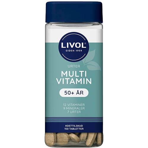 Livol Multi Vitamin 50+ - 150 stk.