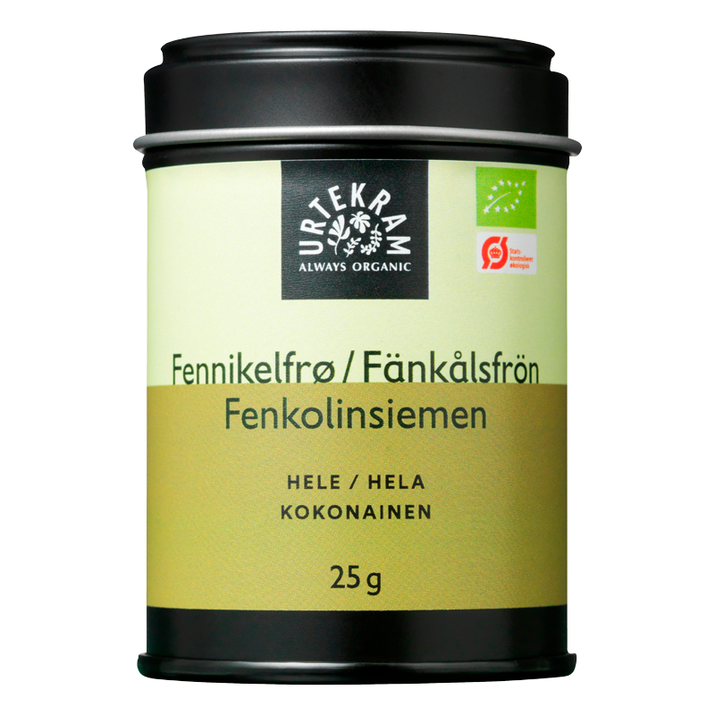 Urtekram Fennikelfrø Ø - 25 g.