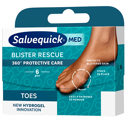 Salvequick Blister Rescue Toe (6 stk)