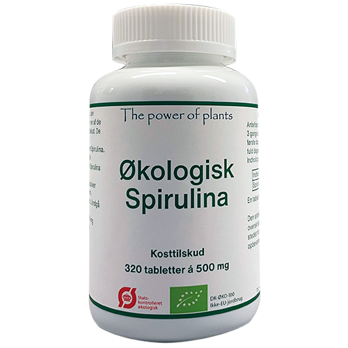Økolgisk Spirulina Ø (320 tabletter)