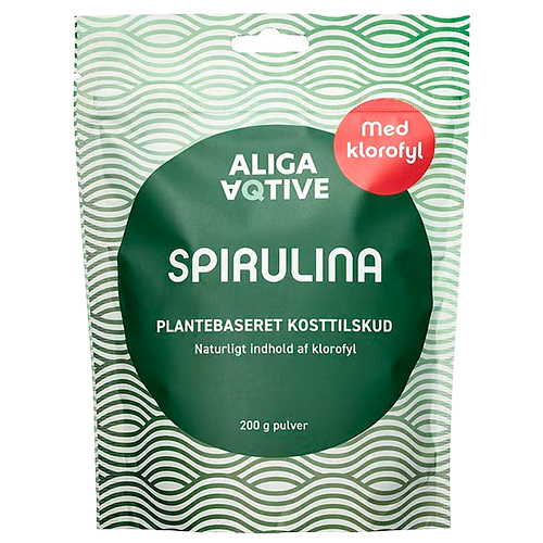 Aliga Aqtive Spirulina Pulver (200 g)