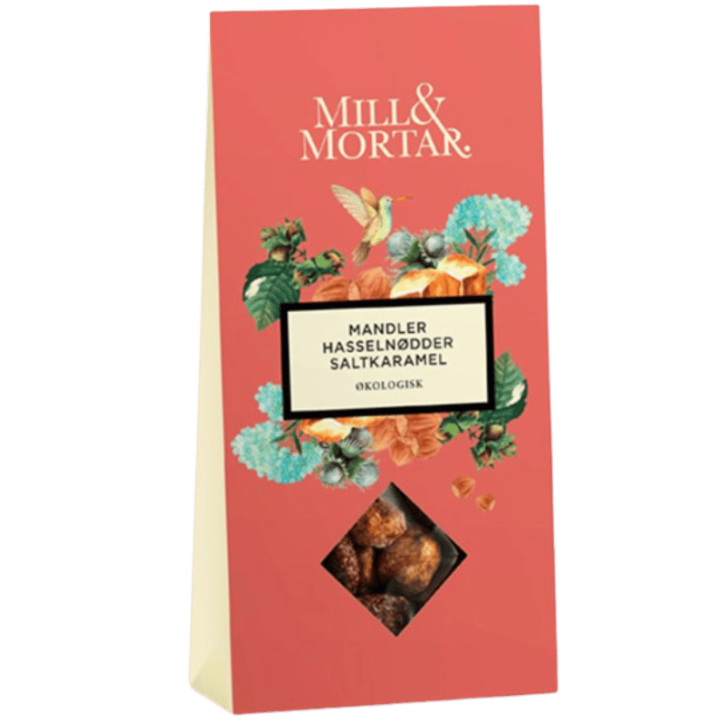 Mill & Mortar Mandler & Hasselnødder Saltkaramel Ø (100 g)