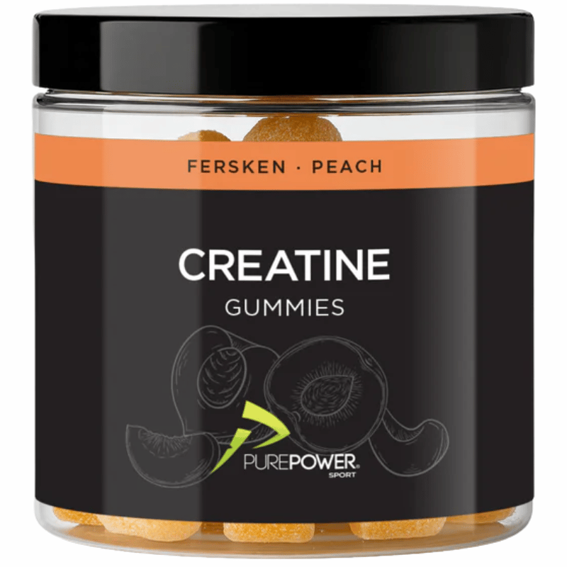 PurePower Creatine Gummies Peach (60 stk)