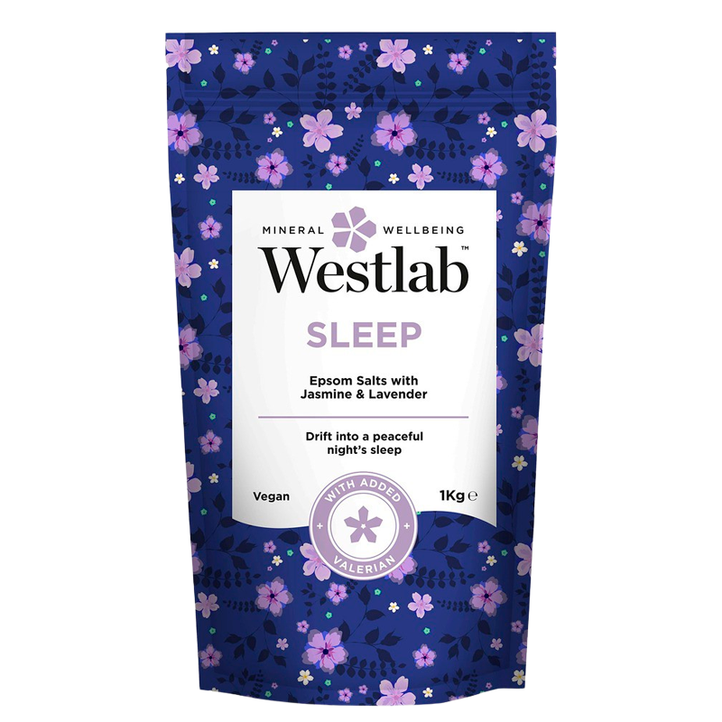 Westlab Epsom & Dead Sea Badesalt Sleep (1 kg)