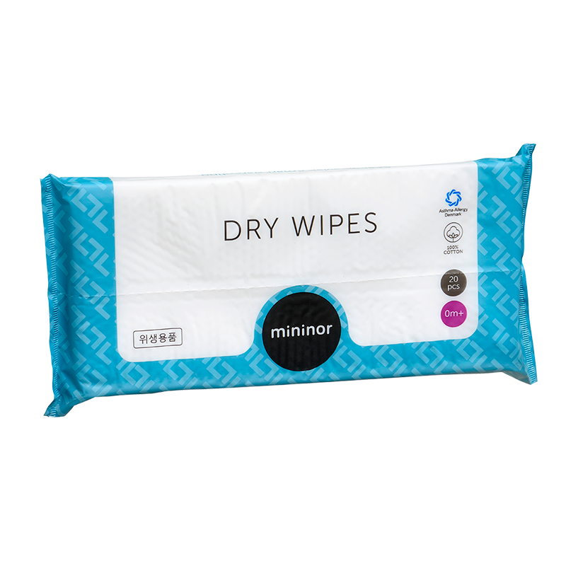 Mininor Dry Wipes - 20 stk
