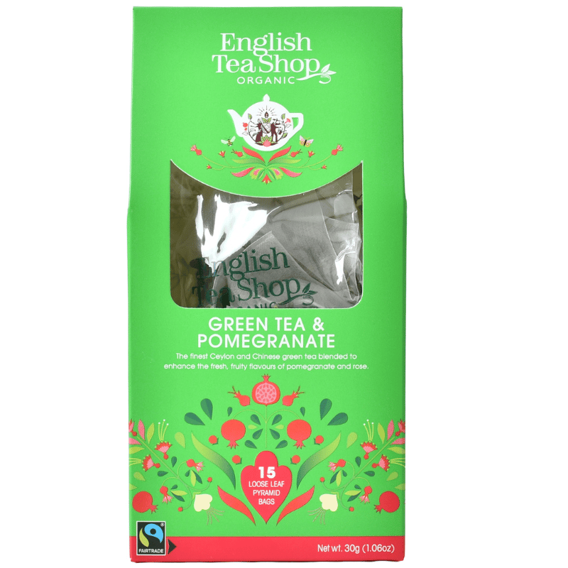 English Tea Shop Green Tea & Pomegranate Ø  (15 stk)