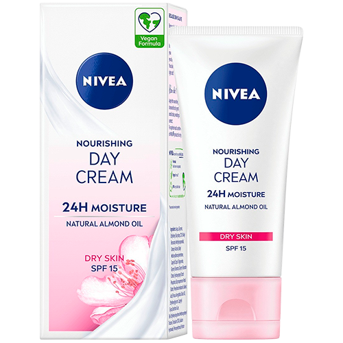 Nivea Essentials Nourishing Dagscreme - Tør Hud (50 ml)