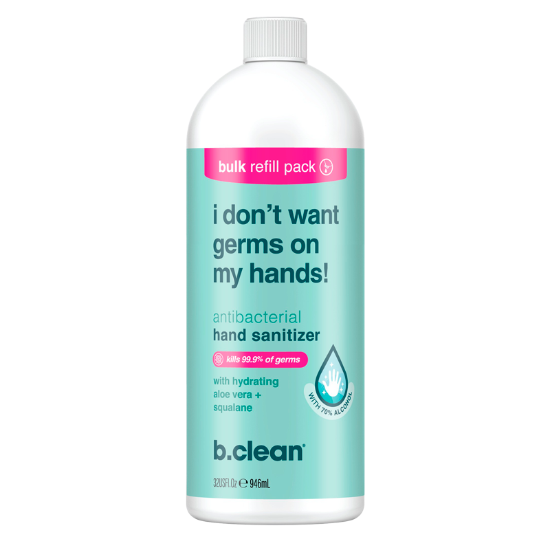 b.clean Håndsprit, I Don't Want Germs On My Hands (946 ml)