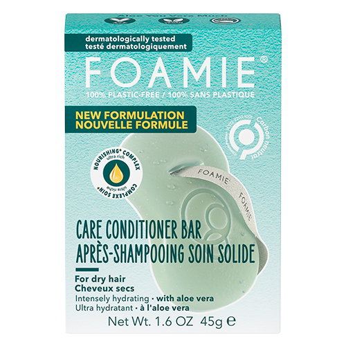 Foamie Conditioner Bar Aloe Vera For Dry Hair - 1 stk.