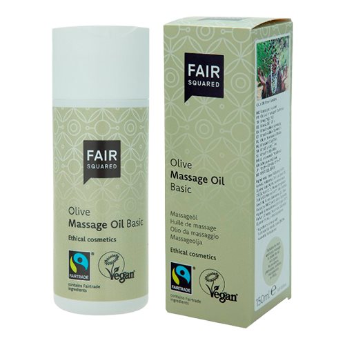 Fair Squared Oliven massageolie - 150 ml.