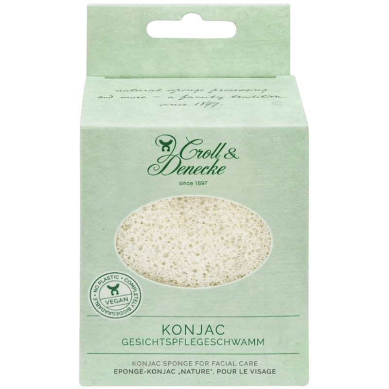 Croll & Denecke Konjac Sponge For Facial Care (1 stk)
