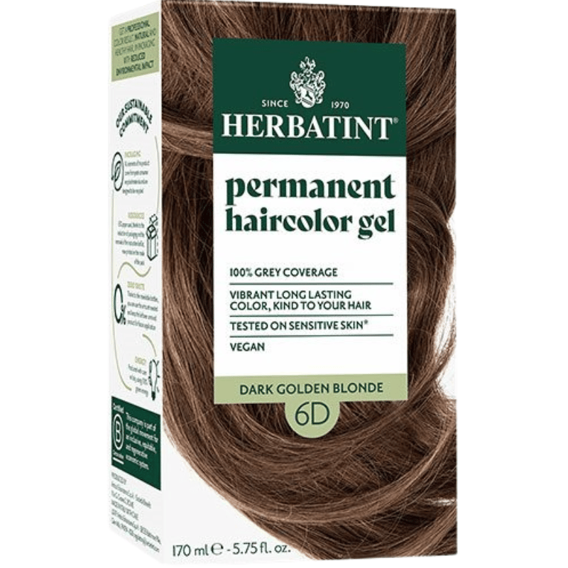 Herbatint 6D Hårfarve Dark Golden Blonde (170 ml)