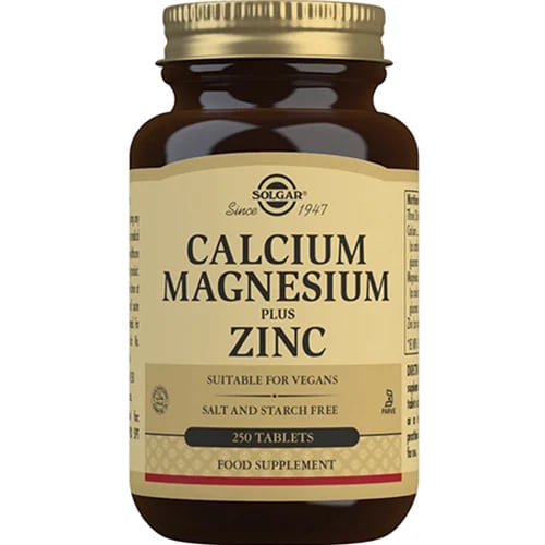 Solgar Calcium Magnesium Zink - 250 tab.