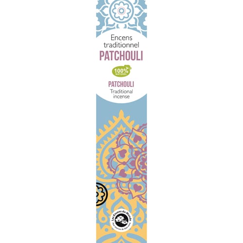 Les Encens du Monde Patchuli Indisk Røgelse Ø (20 stk)