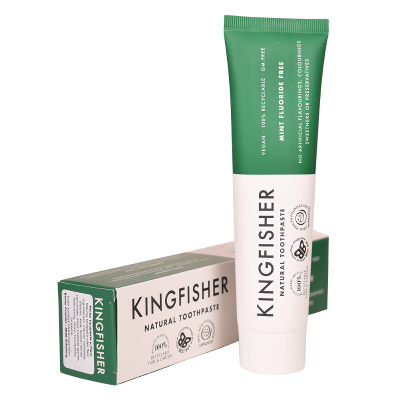 King Fisher Tandpasta med Mynte u/fluor - 100 ml.