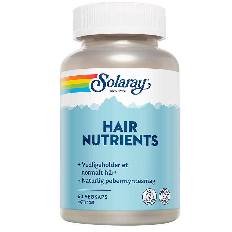 Solaray Hair Nutrient - 60 kap.