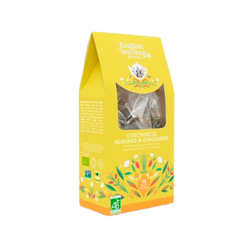 English Tea Shop Lemongrass Citrus & Ginger Ø  (15 stk)