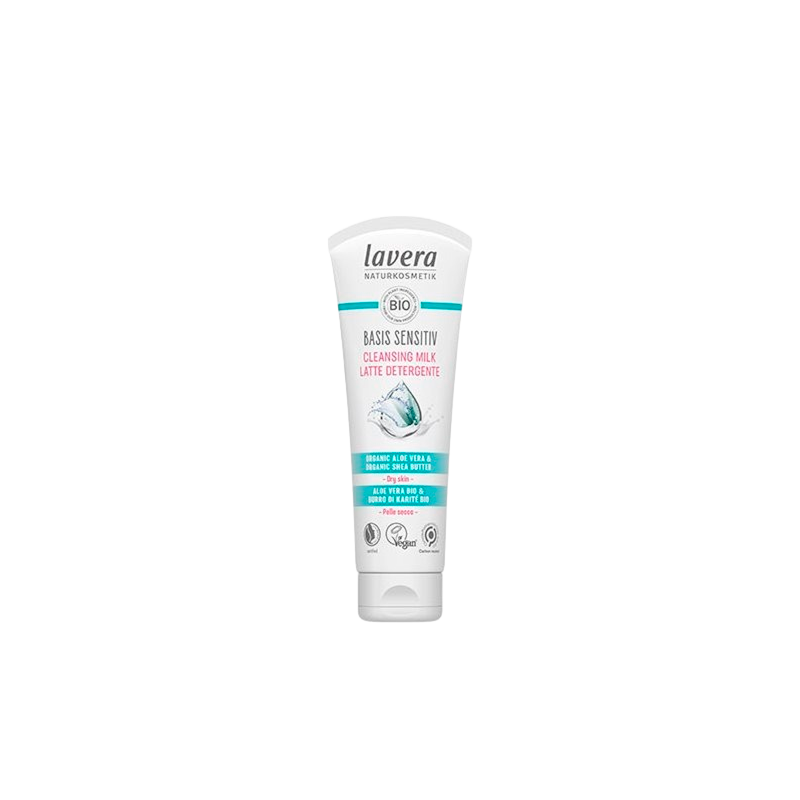 Lavera Basis Sensitiv Rensemælk Aloe Vera & Shea Butter (125 ml)
