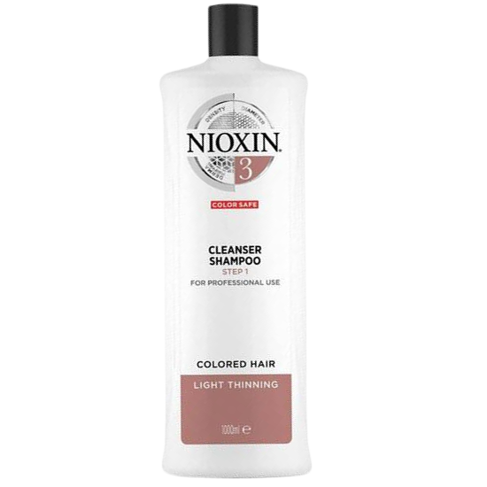 Nioxin Cleanser Shampoo System 3 1000 ml.