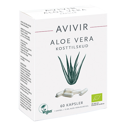 Avivir Aloe Vera kapsler - 60 stk.