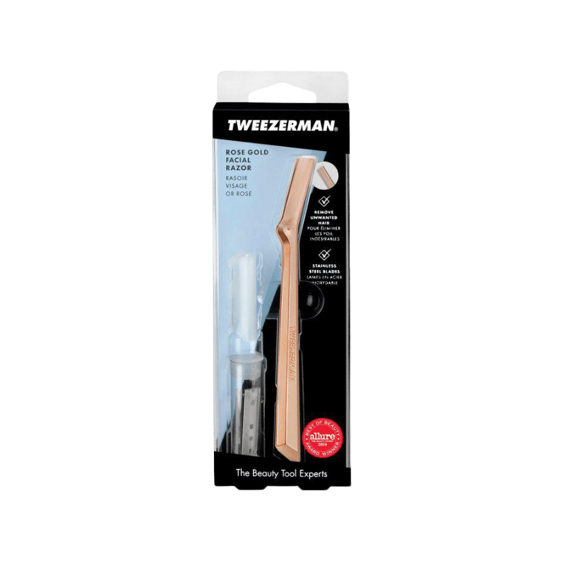 Tweezerman Retail Facial Razor Rose Gold (1 stk)
