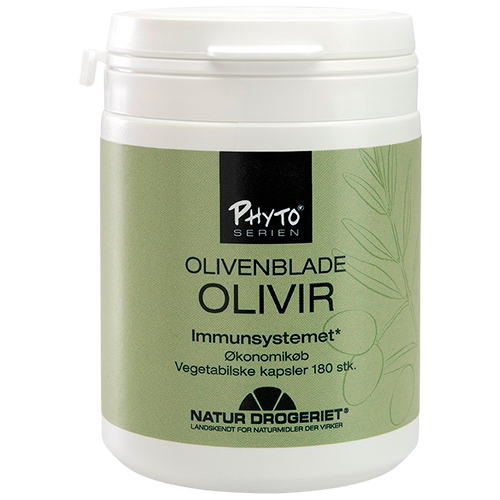 Natur Drogeriet Olivir Olivenblade - 180 kap.