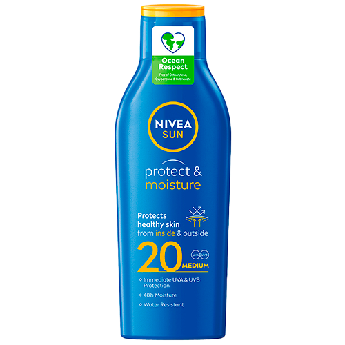 Nivea Protect & Moisture Lotion SPF 20 (200 ml)