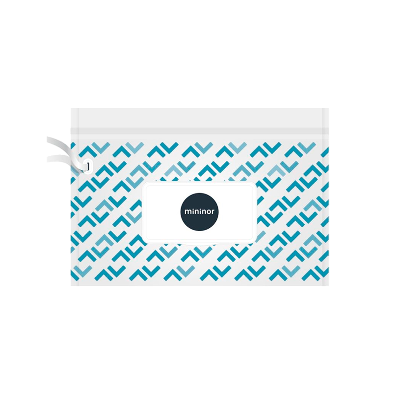 Mininor Dry Wipes Rejsetaske (1 stk)
