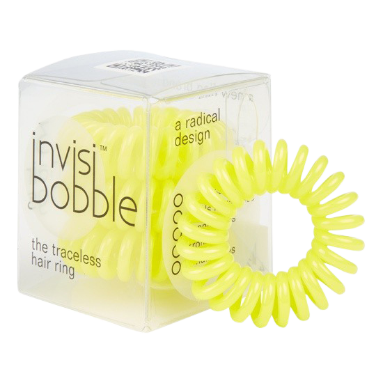 Invisibobble Spiral-elastikker Submarine Yellow 3 stk.