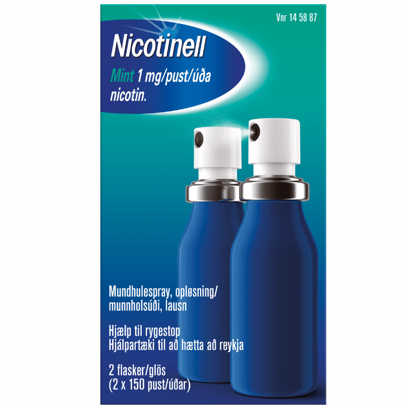 Nicotinell Mundhulespray Mint 1 mg (2 x15 ml)