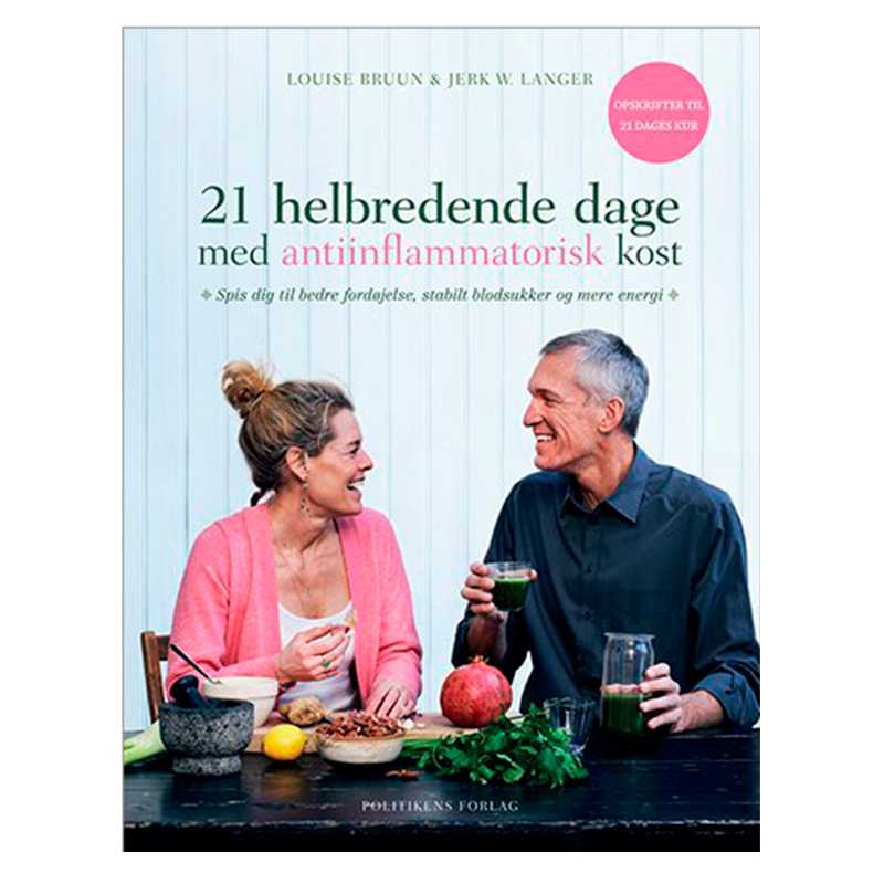 21 helbredende dage med antiinflammatorisk kost - 1 stk.