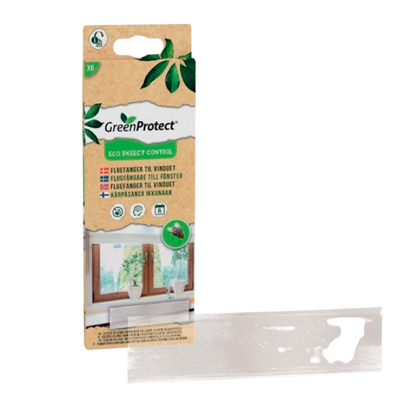 GreenProtect Fluefanger Til Vindue Klar (1 stk)