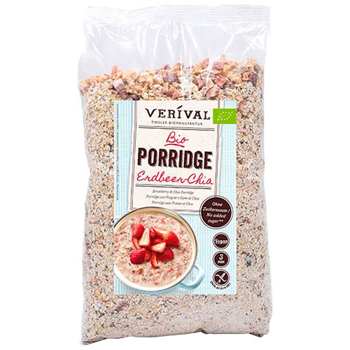 Verival Grød Jordbær/Chia Ø (1500 g)