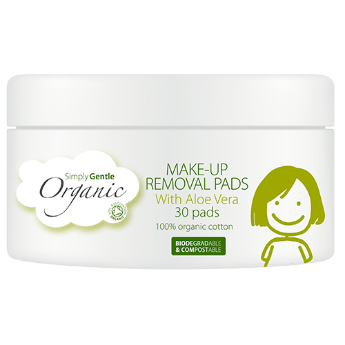 Simply Gentle Make-Up Fjerner Wet Pads (30 stk)
