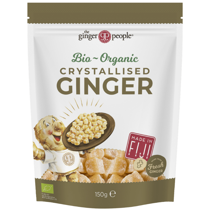 Ginger People Ingefær Kandiseret Ø (150 g)