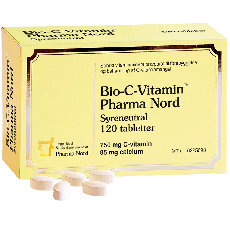Pharma Nord Bio-C-Vitamin 750 mg - 120 tabs.