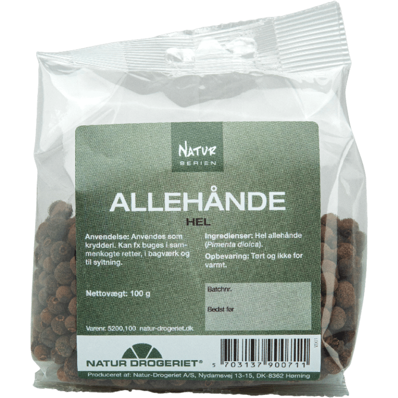 Natur Drogeriet Allehånde hel - 100 g.