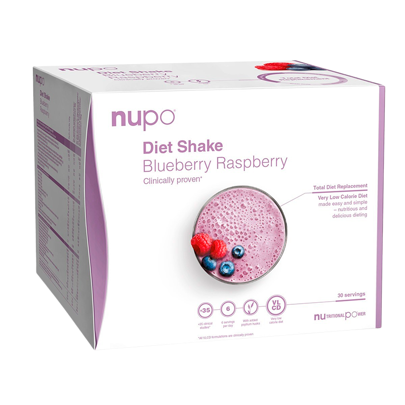 Nupo Diet Shake Blueberry Raspberry - 960 g