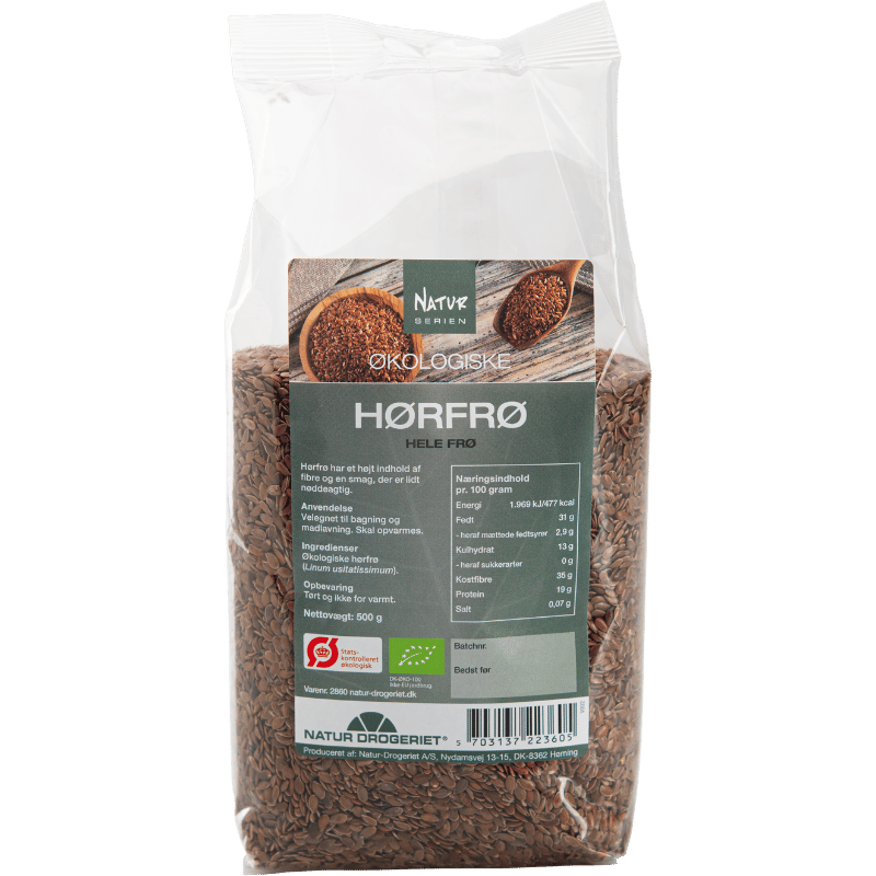 Natur Drogeriet Hørfrø Ø (500 g)
