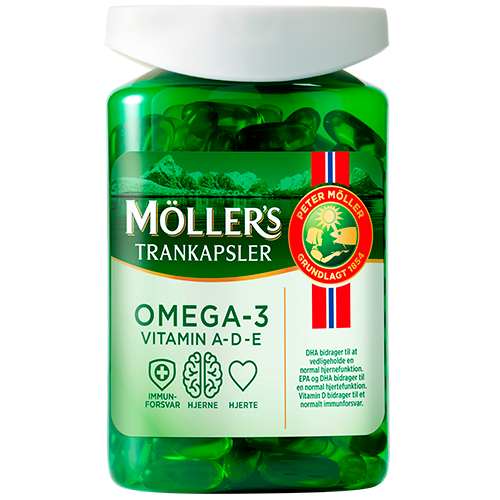 Møllers Tran Kapsler Omega-3 (150 kaps)