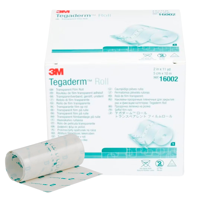 Tegaderm Transparent Film Forbinding - 5 cm x 10 m (1 stk)