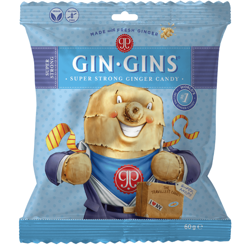 Ginger People Ginger Candy Gin Gins Super Strong (60 g)